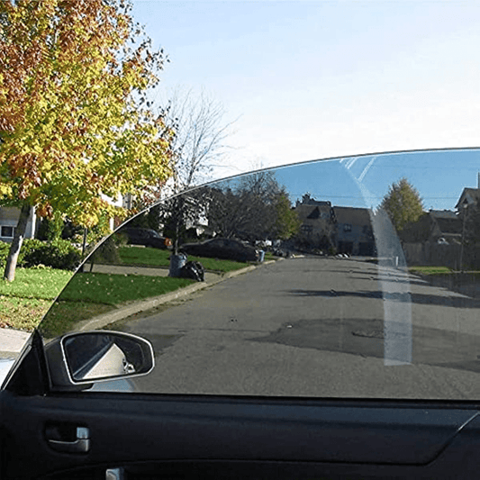 Car Window Tint Film For Car, Sun Shade Roll 15% VLT Black Universal Fit 20''x20Ft Roll Sunlight Heat UV Block And Scratch Resistant Car Accessories