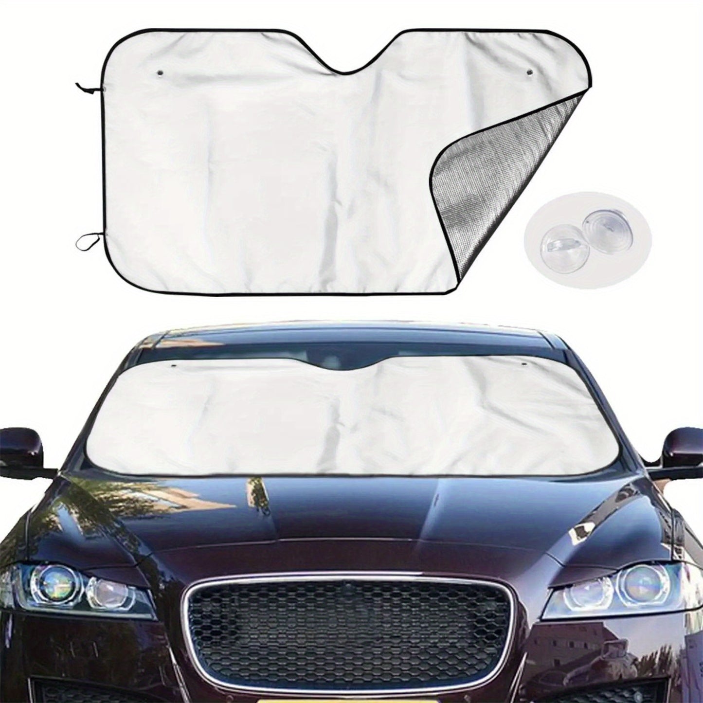 Cool Cat Family Car Sun Shade Camping Car Accessories Gift Decor Custom Car Gift