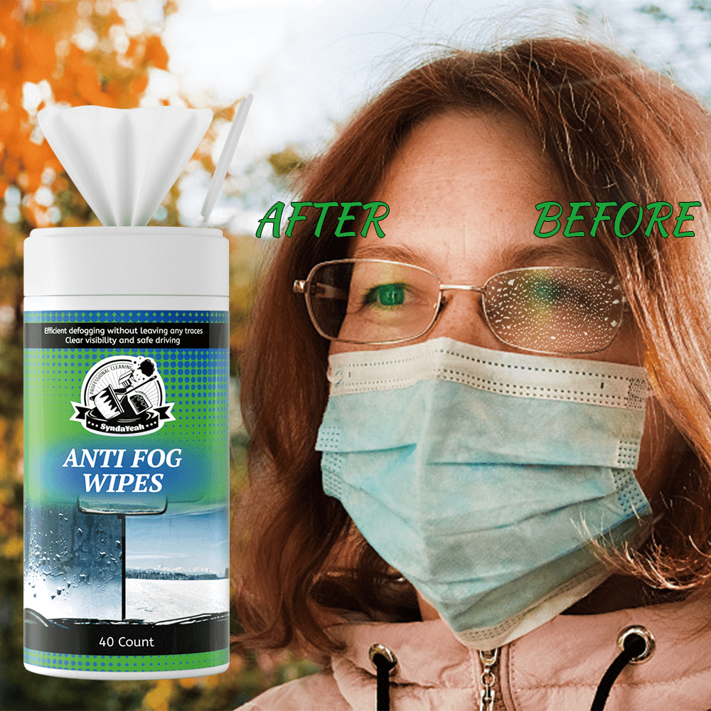 Car Glass Anti-fog Wipes For Window Rear-view Mirror Anti-rain Defogging