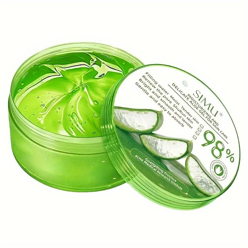10.58oz Aloe Vera Gel For Face And Full Body Skin Care, Refreshing Moisturizing, Deep Nourishing Moisturizing, Care For Every Inch Of Your Skin