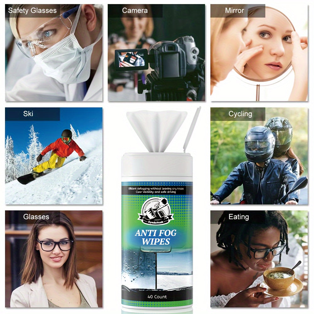 Car Glass Anti-fog Wipes For Window Rear-view Mirror Anti-rain Defogging