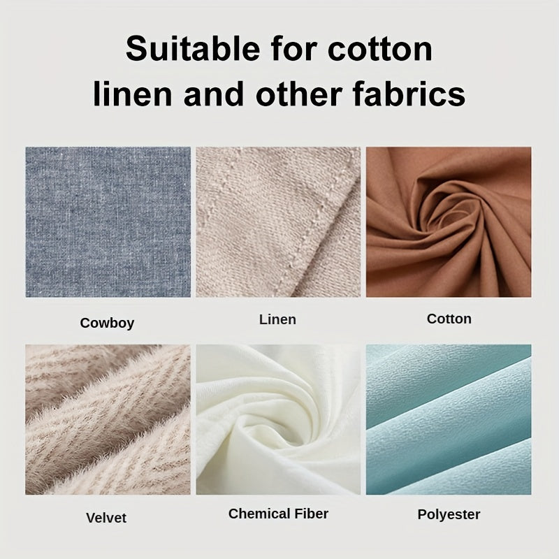 Portable 1500W Garment Steamer - Quick Wrinkle Removal, Foldable & Travel-Ready, Ideal for Fabric Care & School Uniforms, US Plug