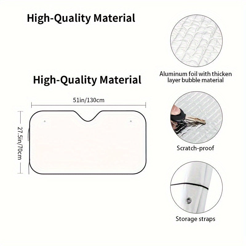 Cool Cat Family Car Sun Shade Camping Car Accessories Gift Decor Custom Car Gift