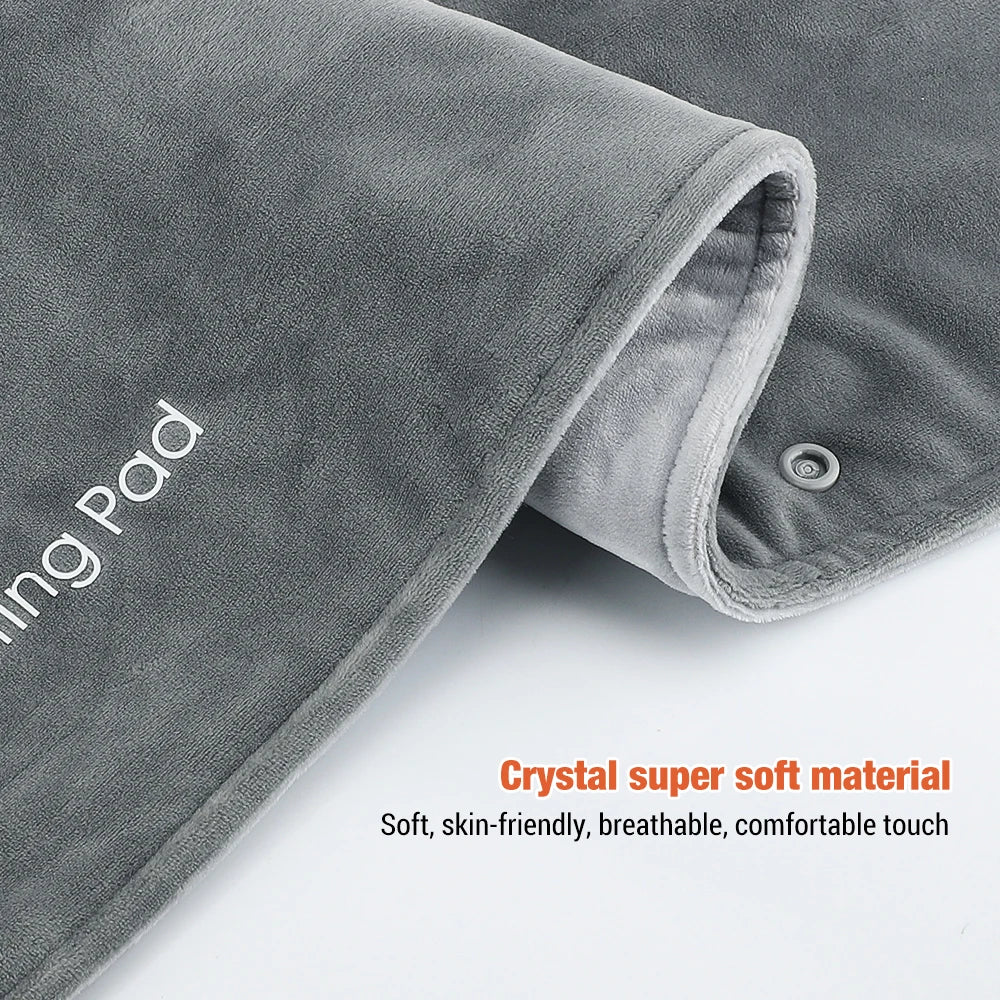 Electric Hand Heating Pad with 1/3 Levels Constant Temp USB Charging Waist Body Warming Thermal Mat for Abdomen Hand Thermal Mat