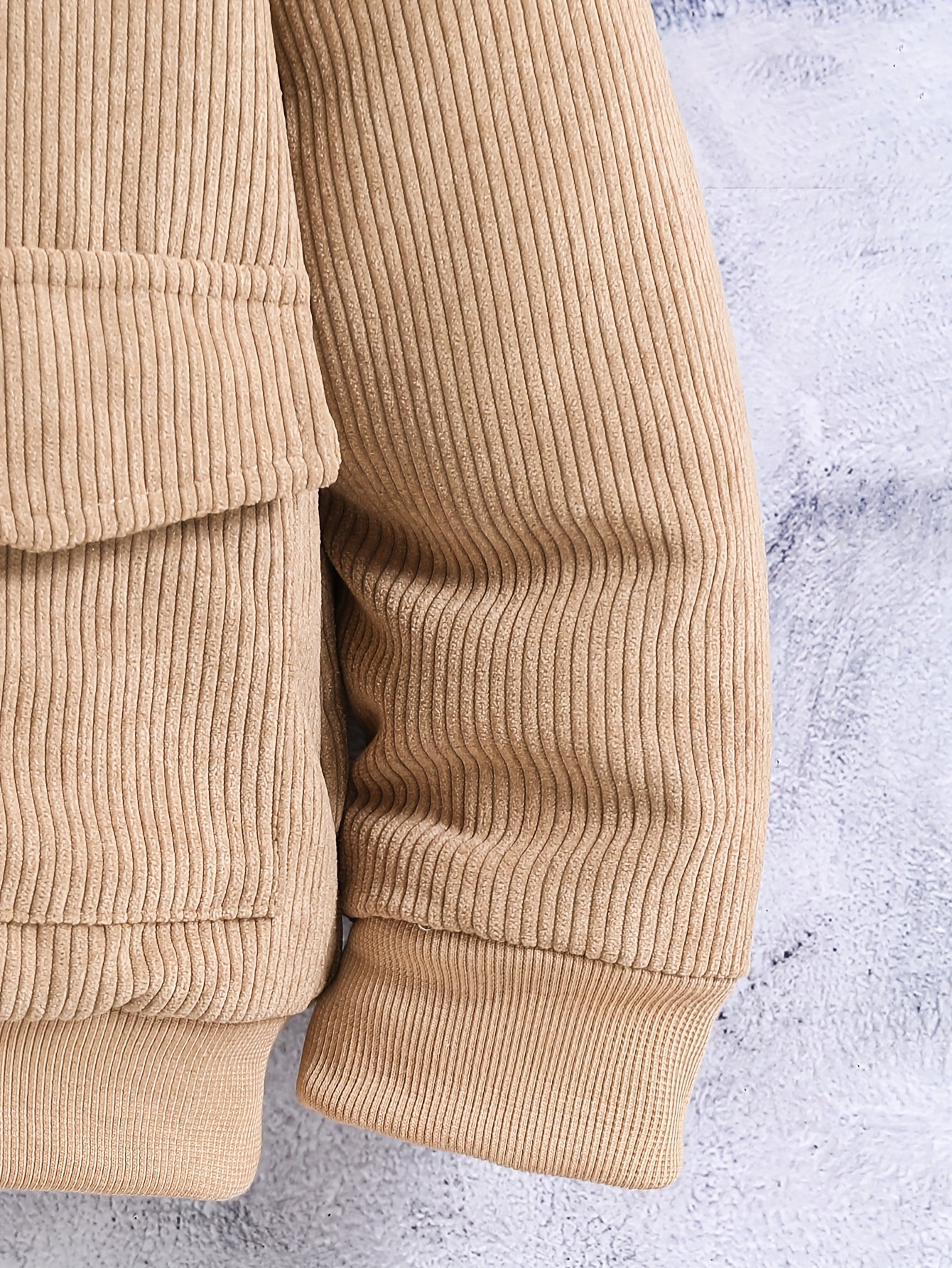 Boys' Heavy-Duty Winter Jacket - Thick Insulated Coat with Zippered Pockets, Beige/ Tan Outerwear for Cold Weather, School, Playdates & Family Outings - Non-Stretch Fabric, Easy-Care Casual Outer Jacket for Teen Boys & Youth,