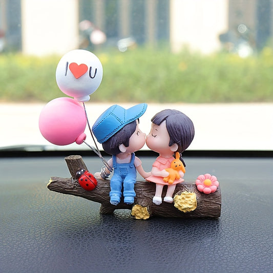 Couple Tree Branch Design Car Decoration, Creative Car Dashboard Decoration, Fashion Creative Car Accessories, Add A Touch Of Love To Your Car