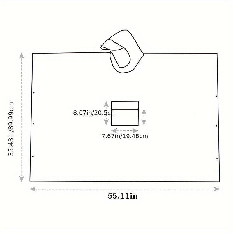 3-in-1 Solid Color Outdoor Labor Protection One-piece Cycling Rain Jacket Rain Poncho