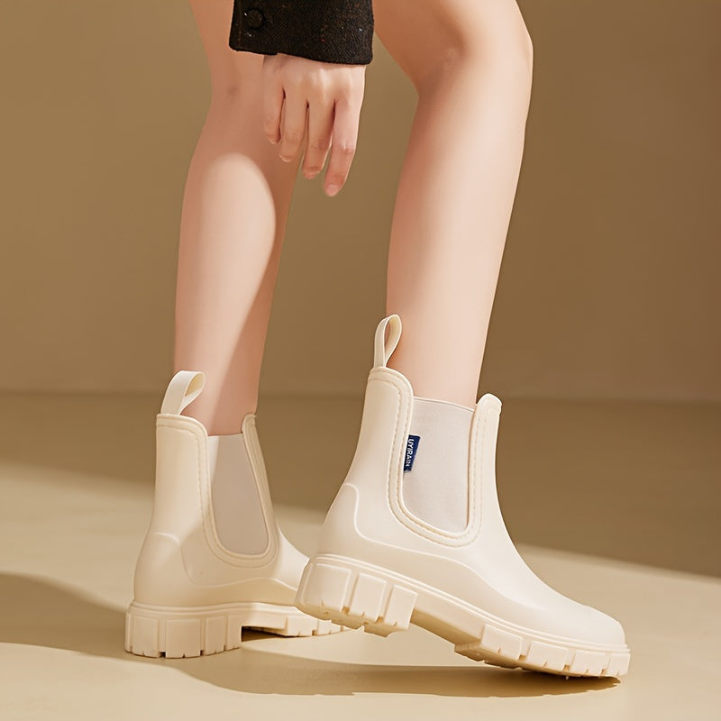 Trendy Waterproof Rain Boots - High Quality Non-slip Shoes for Women and Men, Ideal for Outdoor, Kitchen, Garden, Motorcycle, Rain, Water, Fishing Activities