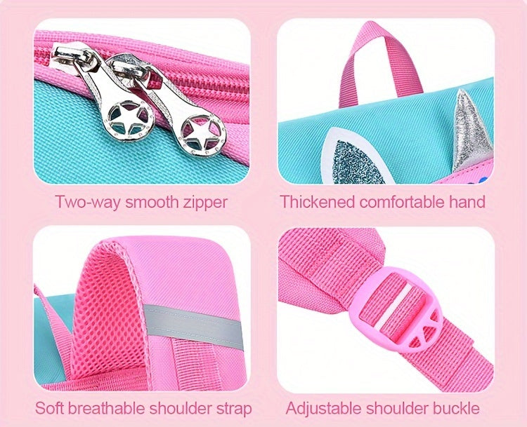 Children's Elementary School Students Schoolbag Girls 1, 2, 3, 4, 5, 6 Grades 6-12 Years Old Shoulders Backpack Cute Waterproof Lightweight Boys