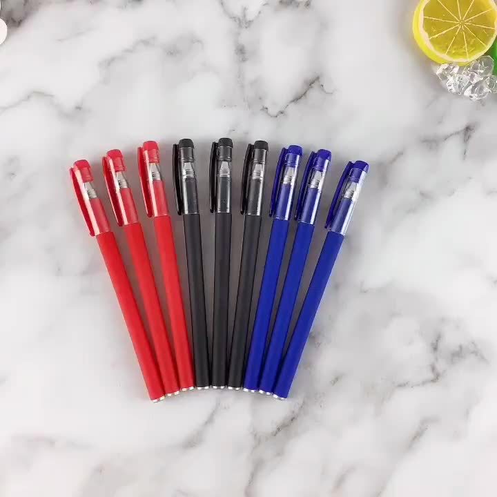 10-Piece Gel Pen Set - Perfect For Students, Exams, Office & School - Red, Black, Water & Carbon Pens! - For Students & Office Workers - Everyday Writing & Note-Taking - Great Gift for Back to School & Graduation