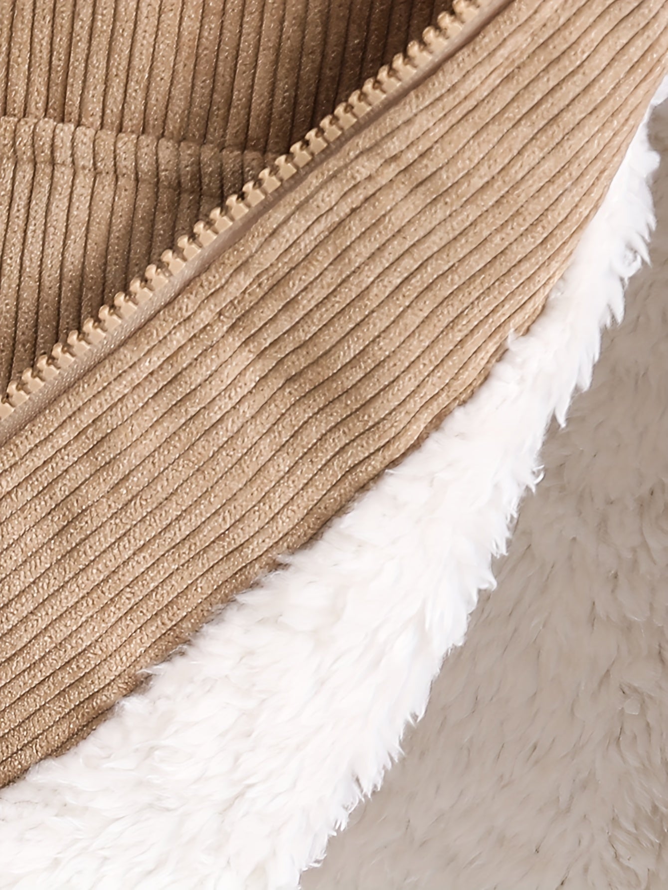 Boys' Heavy-Duty Winter Jacket - Thick Insulated Coat with Zippered Pockets, Beige/ Tan Outerwear for Cold Weather, School, Playdates & Family Outings - Non-Stretch Fabric, Easy-Care Casual Outer Jacket for Teen Boys & Youth,