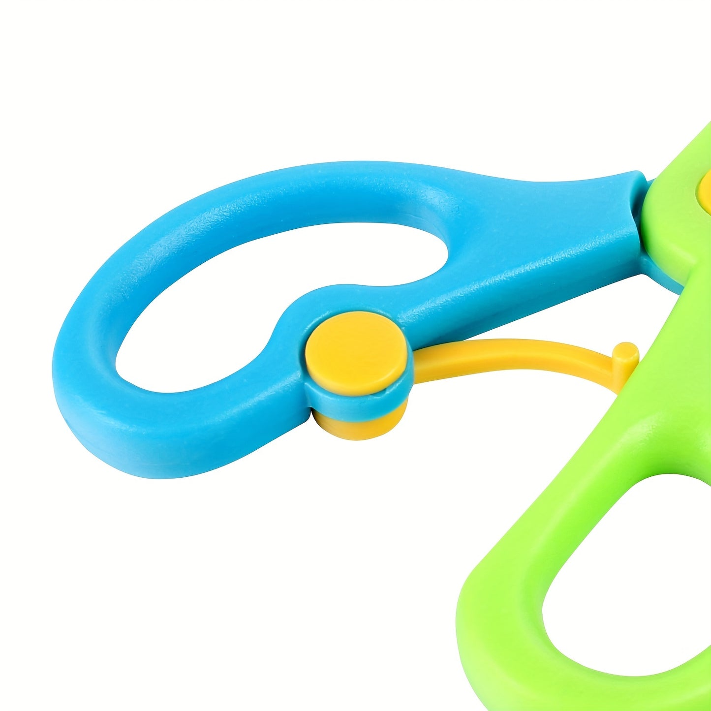 6pcs/2pcs/1pc Cute Colorful Labor-saving Safety Scissors For Students DIY Paper Cutting, School Stationery