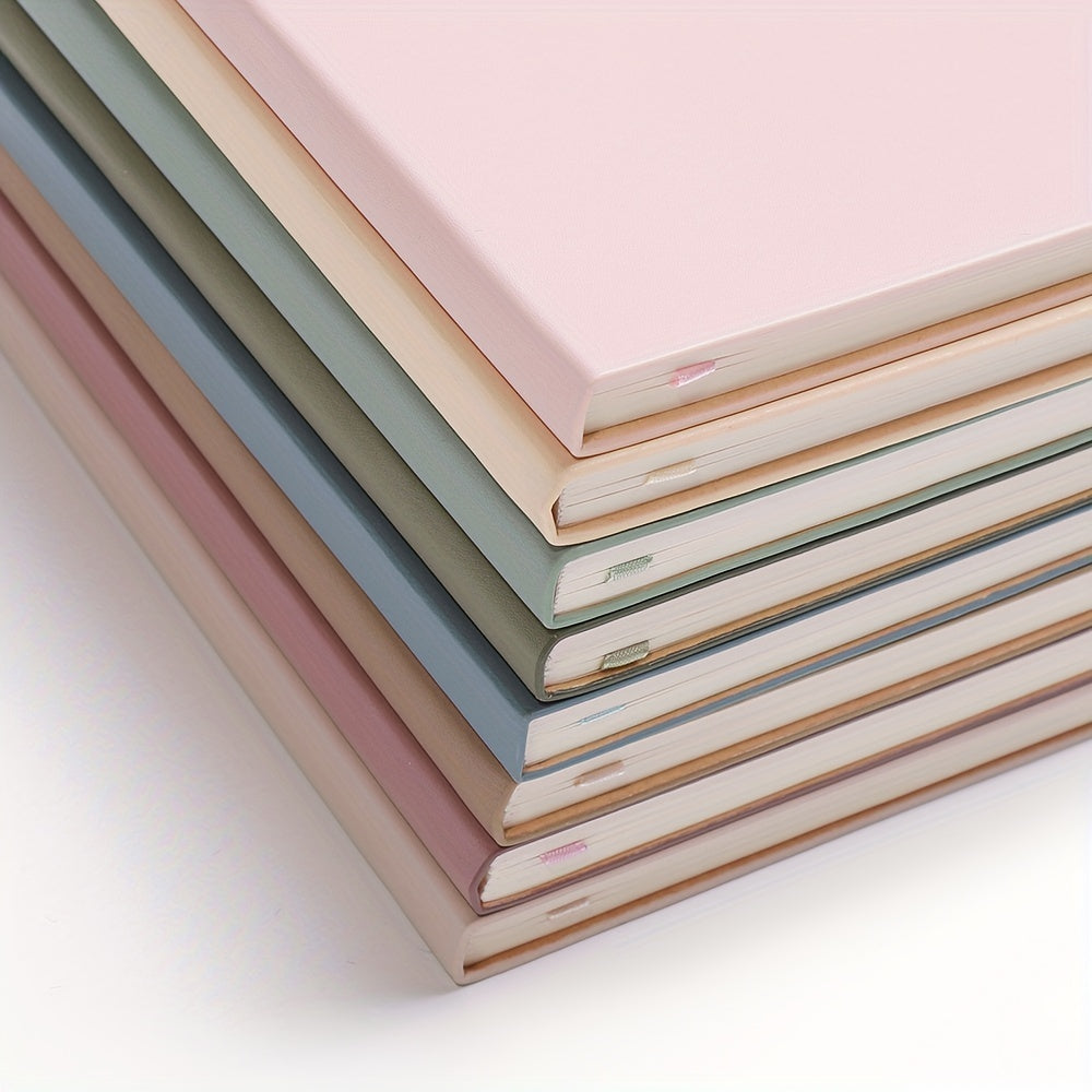 1pc 82 Sheets A5 Rainbow Border Notebook - Hardcover Executive Diary for College Ruled Writing, Thick Paper, School & Office Essential for Work, Study and Personal Use - Best Quality Stationery for Classroom and Office Suppli