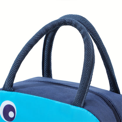 3D Insulated Cute Cartoon Lunch Bag - Perfect For School, Office, And Outdoor Camping
