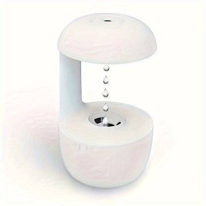 1pc, 20.29oz Anti-Gravity Humidifier And Essential Oil Diffuser - Night Light & Relaxation Sprayer | Ideal For Home & Office