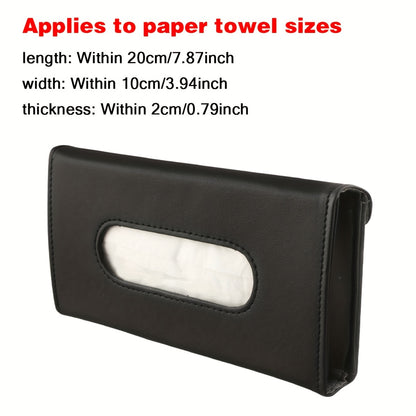Automobile Sunshade Paper Towel Box Car - Mounted Fashion Pull-out Carton