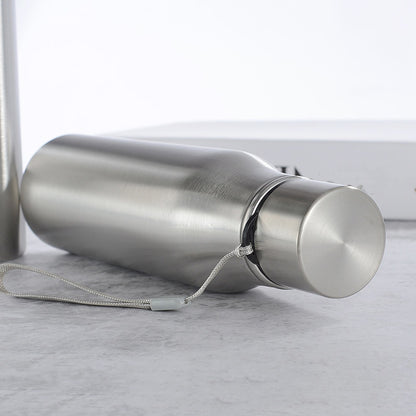 25.36oz/33.81oz Stainless Steel Water Bottles - Durable, Leak-Proof Ordinary Water Cup -Non Insulated Cup- Ideal for Fitness Enthusiasts - for Gym, Outdoor Activities - Perfect Gift for Athletes & Fitness Lover