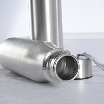 25.36oz/33.81oz Stainless Steel Water Bottles - Durable, Leak-Proof Ordinary Water Cup -Non Insulated Cup- Ideal for Fitness Enthusiasts - for Gym, Outdoor Activities - Perfect Gift for Athletes & Fitness Lover