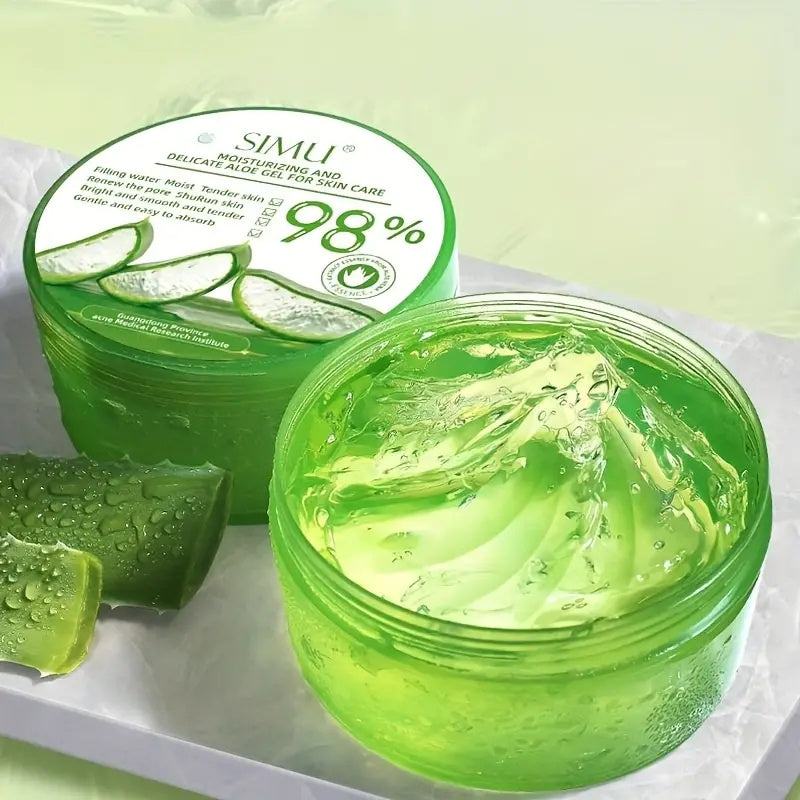10.58oz Aloe Vera Gel For Face And Full Body Skin Care, Refreshing Moisturizing, Deep Nourishing Moisturizing, Care For Every Inch Of Your Skin