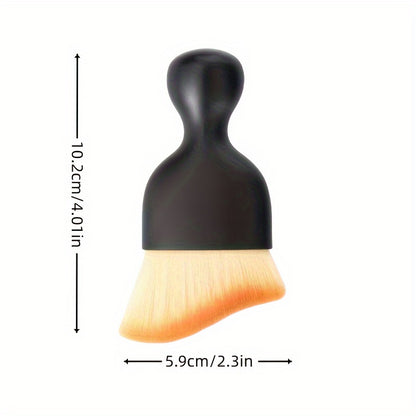 [LED Car Ashtray Set] Automatic Guide Rail LED Car Ashtray Set (1pc Ashtray + 1pc Brush) - Detachable Cleaning Brush, Compact Design, Easy to Install, Car Accessories | Ashtray for Car | Ash Tray for Car