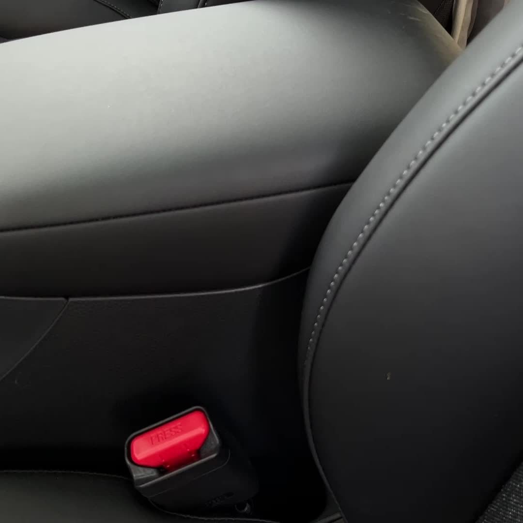 PU Leather Car Side Pocket Organizer - Universal Cell Phone and Sunglasses Holder for Car Seat Gap, Door, Window, Console - Car Accessories Storage Pouch