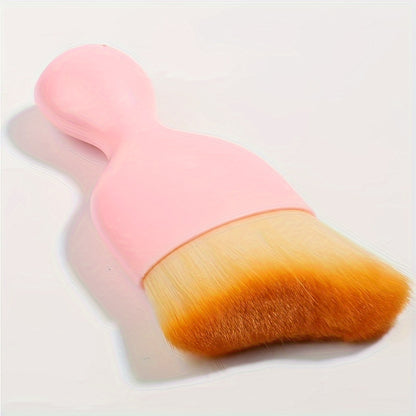 1pc Car Interior Cleaning Brush, Compact Soft Bristle Brush, Car Seat Center Console Gap Interior Dust Removal Artifact, Car Interior Air Conditioner Air Outlet Cleaning Brush, Car Accessories, Men Gift