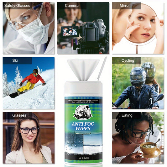 Car Glass Anti-fog Wipes For Window Rear-view Mirror Anti-rain Defogging