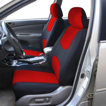 [Fast Arrival] 5-Seat Universal Full Set Car Seat Cover Protector - Premium Waterproof Car Accessories for Easy Cleaning and Long-Lasting Protection - Durable, Breathable, and Adjustable Design