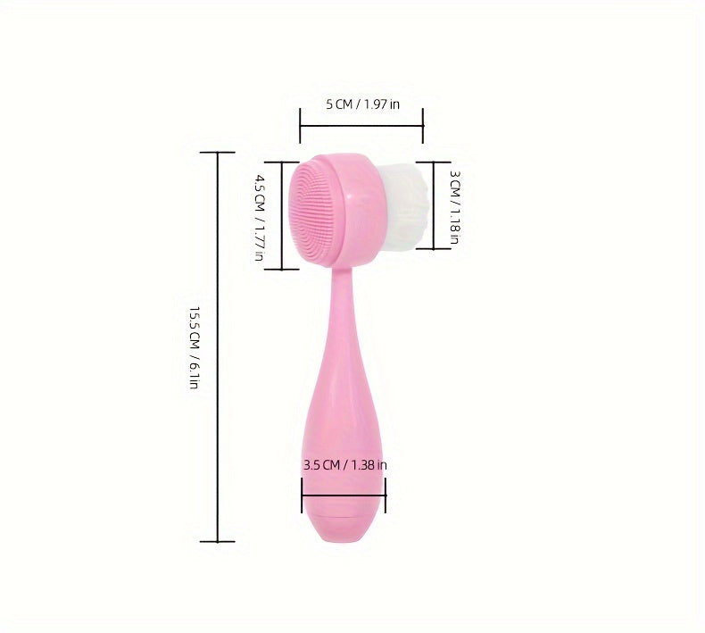 7-Piece Deluxe Facial Care Cleaning Kit - Soft Silicone and Durable Plastic Skin Care Tools for Spot Treatment, Deep Cleansing, and Gentle Exfoliation - Ideal Gift for Holidays, Cruelty-Free, Alcohol-Free, No Power or Battery