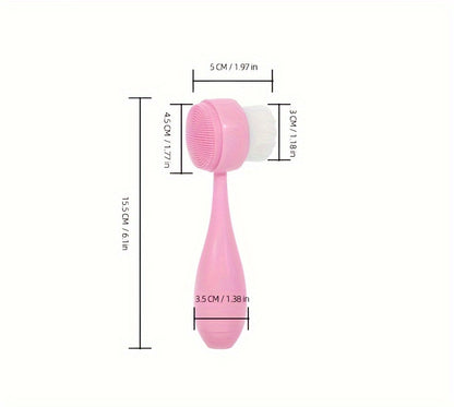 7-Piece Deluxe Facial Care Cleaning Kit - Soft Silicone and Durable Plastic Skin Care Tools for Spot Treatment, Deep Cleansing, and Gentle Exfoliation - Ideal Gift for Holidays, Cruelty-Free, Alcohol-Free, No Power or Battery