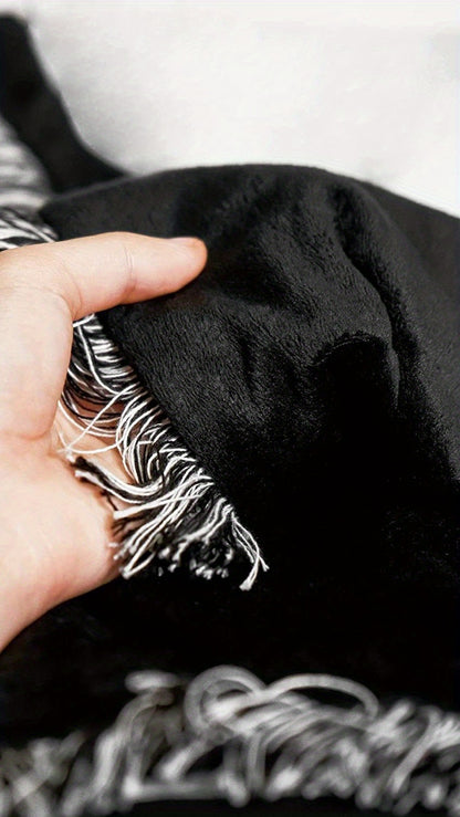 Personalized Sublimation Throw Blanket - Customizable 9/15/20 Panels, 40x60 Inches - Perfect Gift for Christmas, Halloween, Thanksgiving Day