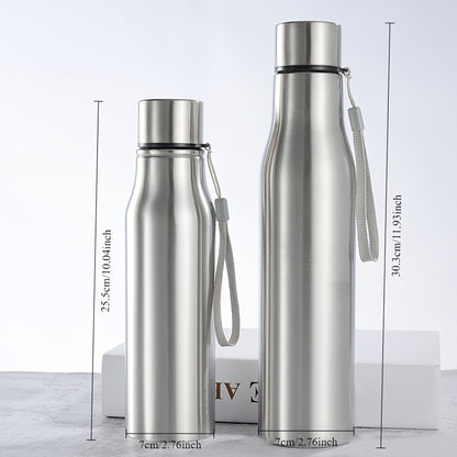 25.36oz/33.81oz Stainless Steel Water Bottles - Durable, Leak-Proof Ordinary Water Cup -Non Insulated Cup- Ideal for Fitness Enthusiasts - for Gym, Outdoor Activities - Perfect Gift for Athletes & Fitness Lover