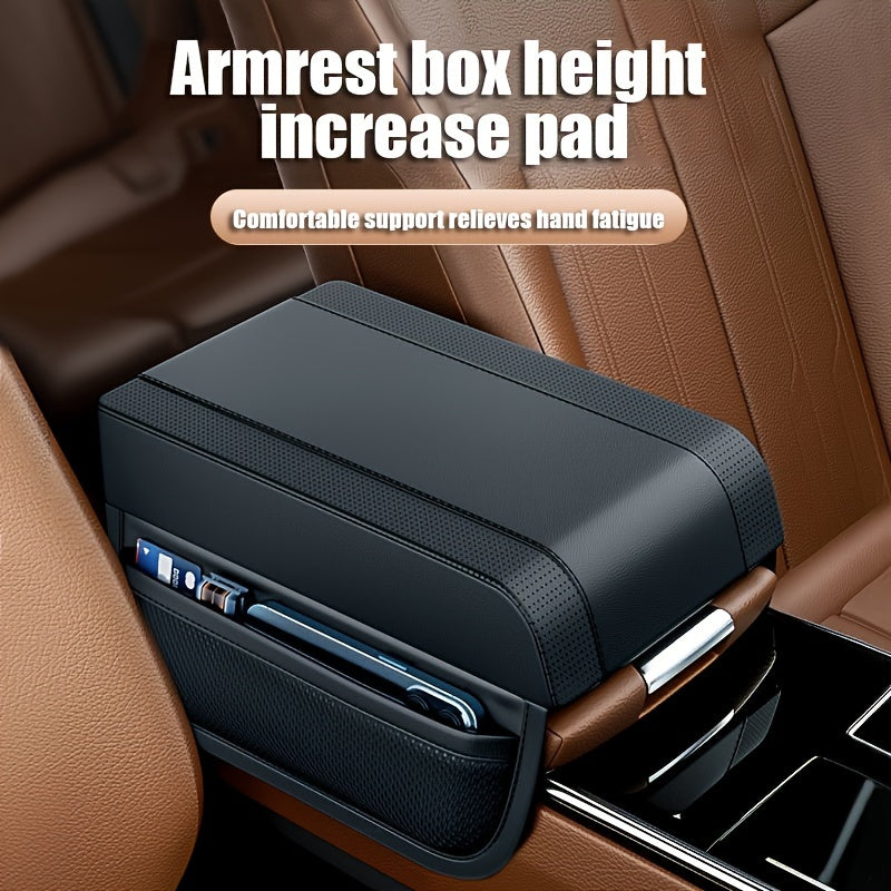 Car Accessories Car Armrest Box Increase Pad General Car Armrest Pad Car With Central Advanced Memory Cotton Elbow Armrest Storage