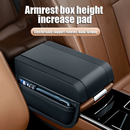 Car Accessories Car Armrest Box Increase Pad General Car Armrest Pad Car With Central Advanced Memory Cotton Elbow Armrest Storage