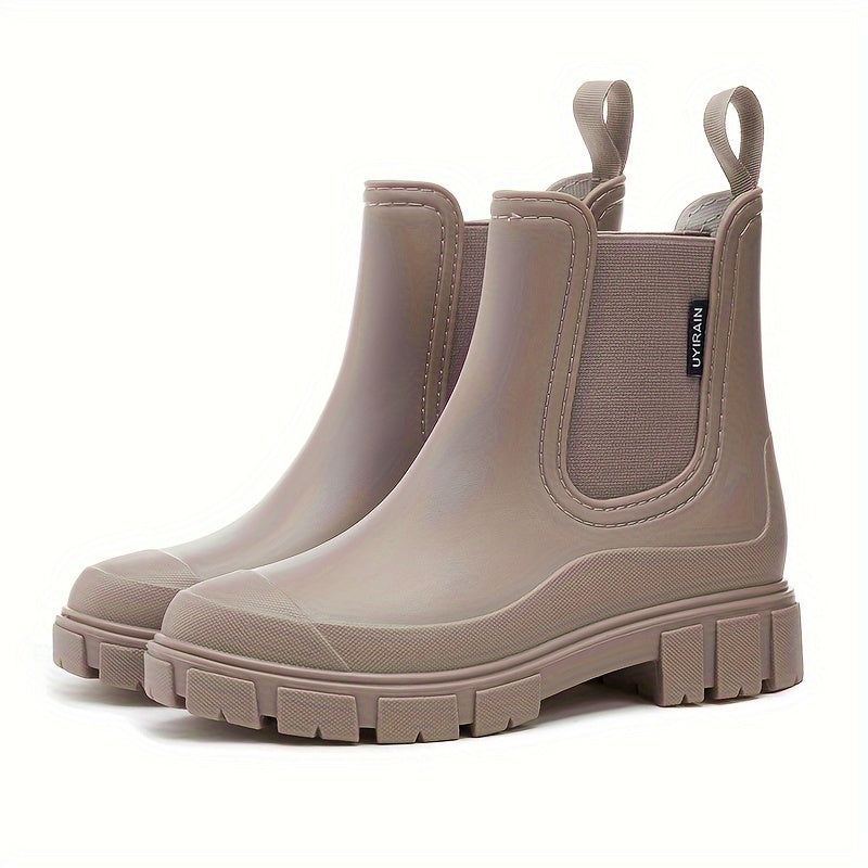Trendy Waterproof Rain Boots - High Quality Non-slip Shoes for Women and Men, Ideal for Outdoor, Kitchen, Garden, Motorcycle, Rain, Water, Fishing Activities
