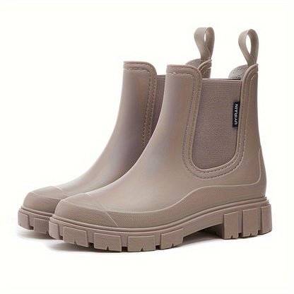 Trendy Waterproof Rain Boots - High Quality Non-slip Shoes for Women and Men, Ideal for Outdoor, Kitchen, Garden, Motorcycle, Rain, Water, Fishing Activities