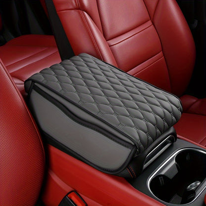 1pc Car Armrest Box Heightening Pad, Elbow Support, New Car Central Armrest Box Modification Lengthening And Thickening Cover Pad, Car Accessories