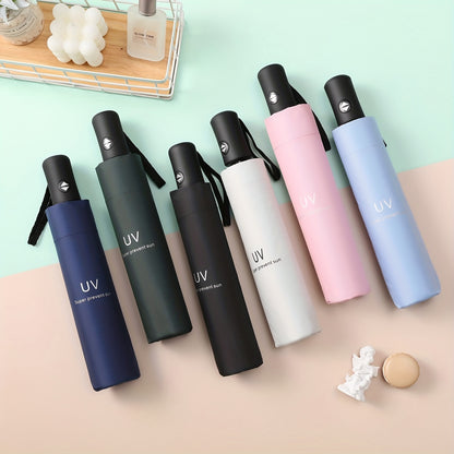 Automatic Folding Umbrella, Shine Or Rain Dual-use Umbrella, UV Protection Sunshade Umbrella