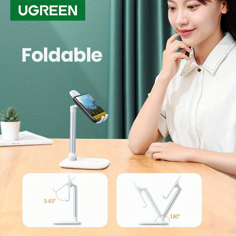 UGREEN Phone Stand For Desk Adjustable Phone Holder For IPhone 14 13 Pro Max 12 11 XR XS 8 SE, Galaxy S23