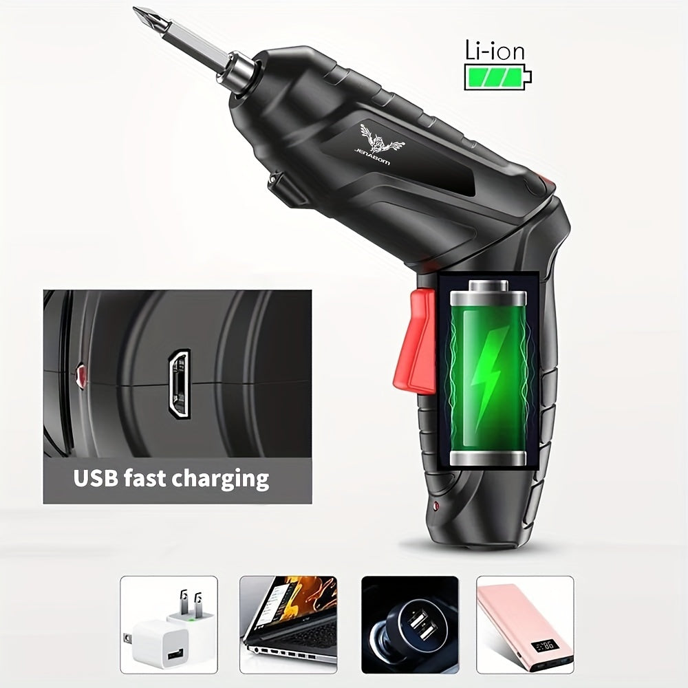 3.6v Power Tools Set Household Maintenance Repair 1300mAh Lithium Battery Mini Household Electric Drill Cordless Screwdriver