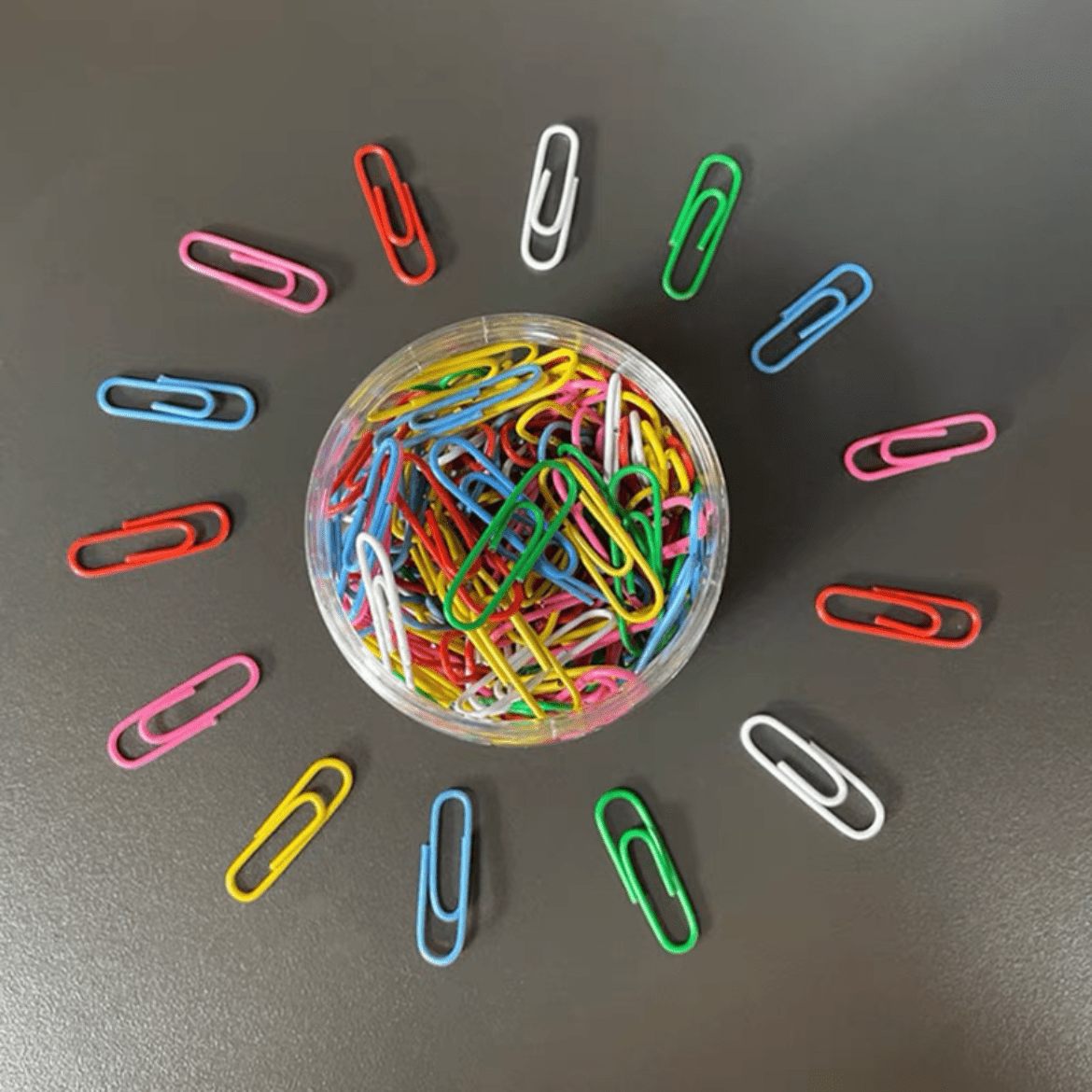 200pcs Large Metal Paper Clips - Nickel Plated, Colorful, Pin Barrel Design, Bookmark Function, Office and School Stationery Essentials