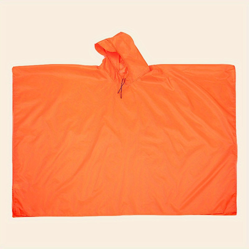 3-in-1 Solid Color Outdoor Labor Protection One-piece Cycling Rain Jacket Rain Poncho