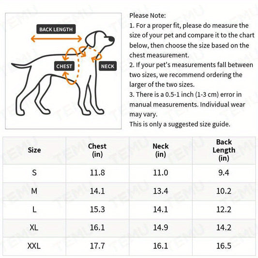 Dog Raincoat, Puppy Pet Clothes, Dog Rain Jumpsuit, Hooded Reflective Warning Costume For Dogs