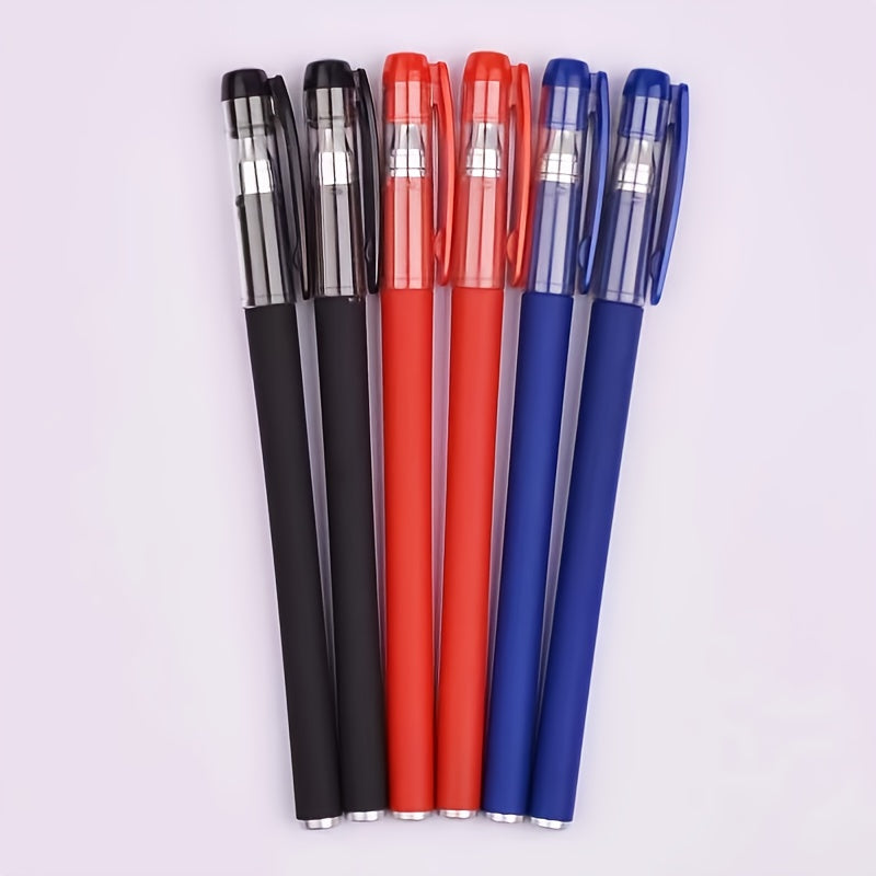 10-Piece Gel Pen Set - Perfect For Students, Exams, Office & School - Red, Black, Water & Carbon Pens! - For Students & Office Workers - Everyday Writing & Note-Taking - Great Gift for Back to School & Graduation