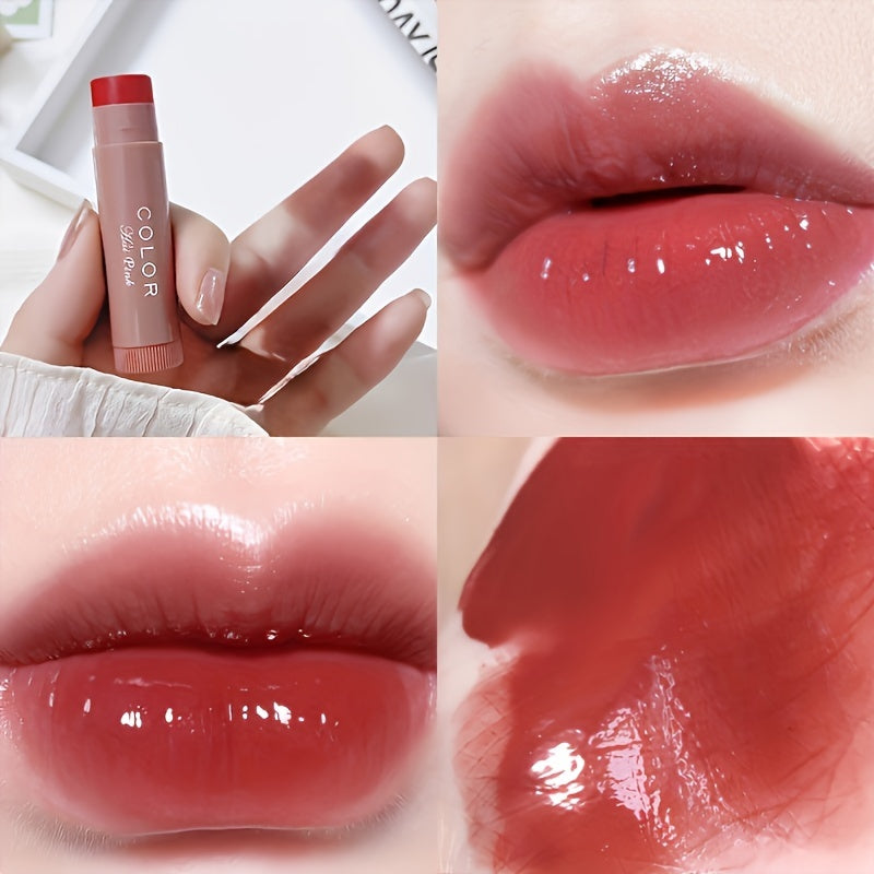 Tinted Moisturizing Lip Balm Lipstick Moisturizing Nourishing Lipstick For Dry Lip Skin Care With Plant Squalane