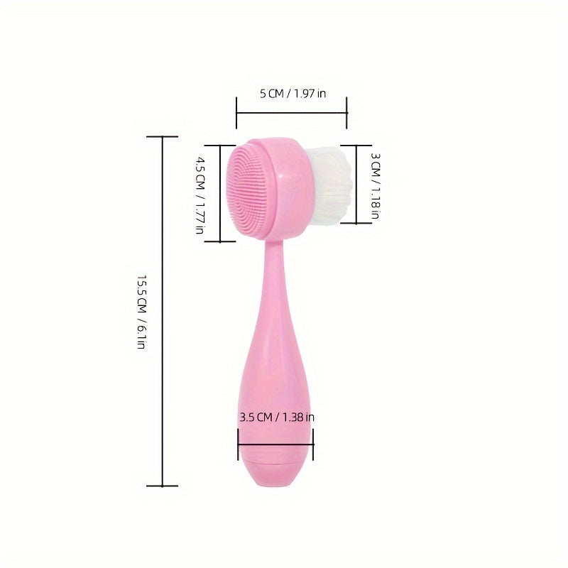 7-Piece Deluxe Facial Care Cleaning Kit - Soft Silicone and Durable Plastic Skin Care Tools for Spot Treatment, Deep Cleansing, and Gentle Exfoliation - Ideal Gift for Holidays, Cruelty-Free, Alcohol-Free, No Power or Battery