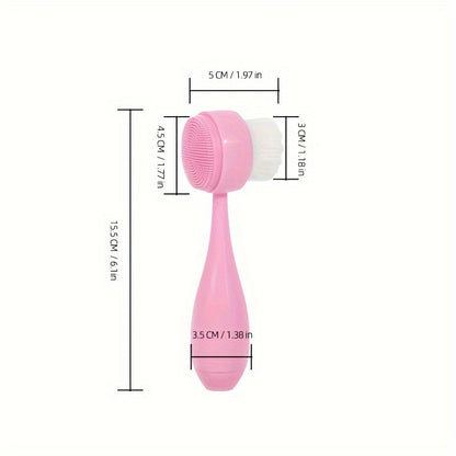 7-Piece Deluxe Facial Care Cleaning Kit - Soft Silicone and Durable Plastic Skin Care Tools for Spot Treatment, Deep Cleansing, and Gentle Exfoliation - Ideal Gift for Holidays, Cruelty-Free, Alcohol-Free, No Power or Battery