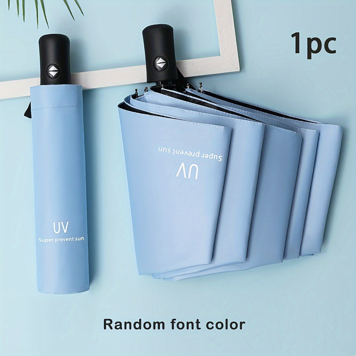 Automatic Folding Umbrella, Shine Or Rain Dual-use Umbrella, UV Protection Sunshade Umbrella