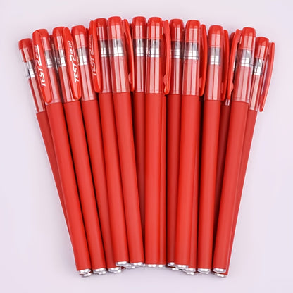 10-Piece Gel Pen Set - Perfect For Students, Exams, Office & School - Red, Black, Water & Carbon Pens! - For Students & Office Workers - Everyday Writing & Note-Taking - Great Gift for Back to School & Graduation