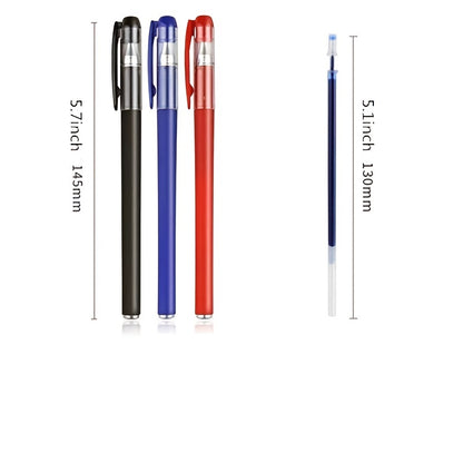 10-Piece Gel Pen Set - Perfect For Students, Exams, Office & School - Red, Black, Water & Carbon Pens! - For Students & Office Workers - Everyday Writing & Note-Taking - Great Gift for Back to School & Graduation